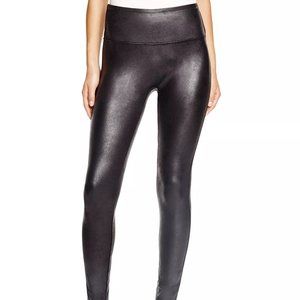 SPANX Shiny Black Leggings